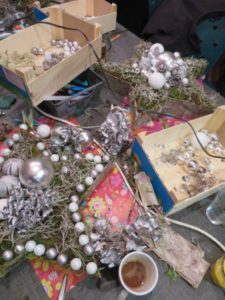 Bloemenworkshop kerst