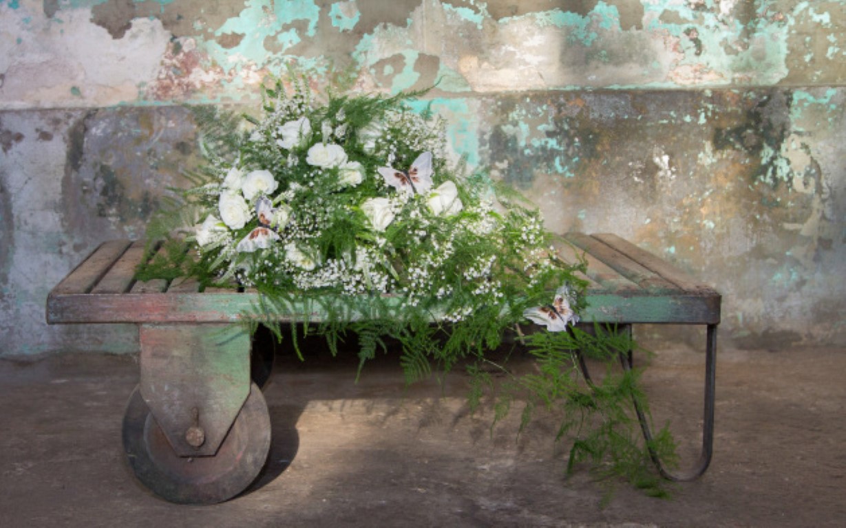 bruidsboeket wit veldbloemen IJsselstein