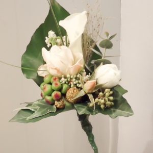 Corsage Wit IJsselstein Bruiloft