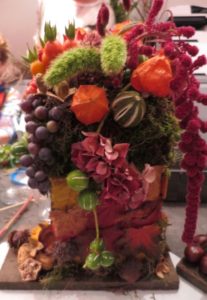 Herfststuk workshop bloemschikken IJsselstein