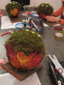 DIY herfststuk bloemschikken