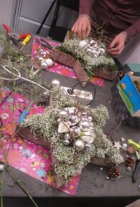 Workshop kerstster maken