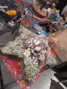 Kerstster maken workshop IJsselstein kerst wit