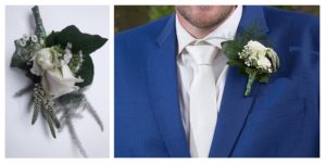 Bruidsbloemen wit corsage IJsselstein