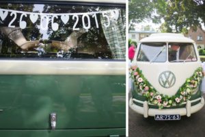 Trouwdecoratie Volkswagen busje