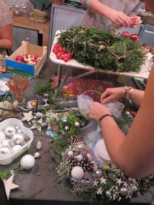 Workshop Kerst Bloemschikken
