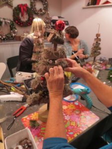 Workshop Kerst bloemen kerstworkshop