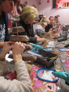 Workshop kerstster maken